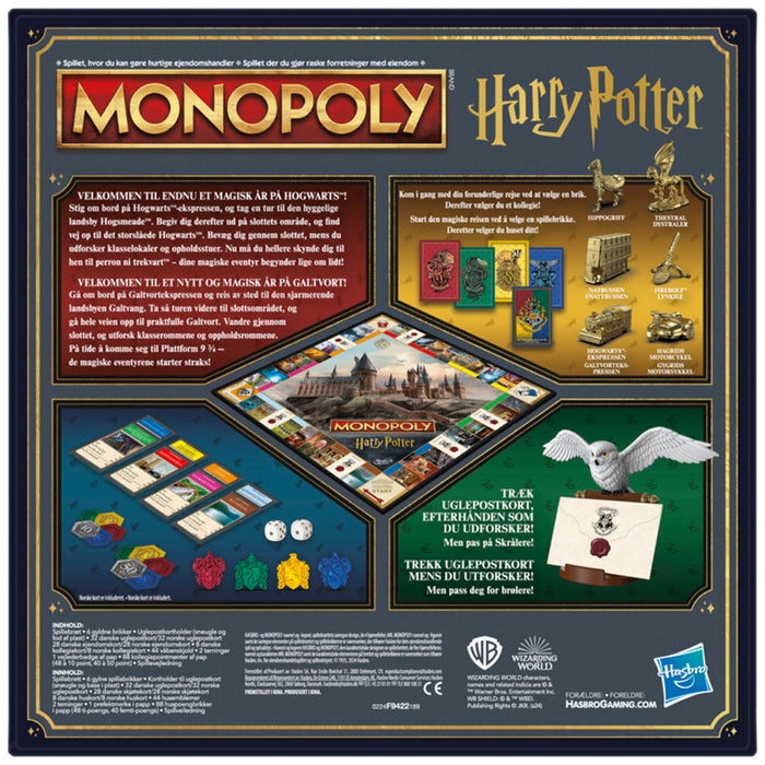 Monopoly Harry Potter (Norsk utgave)