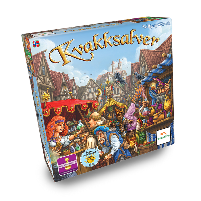 Kvakksalver brettspill (Norsk) (Quacks of Quedlinburg)