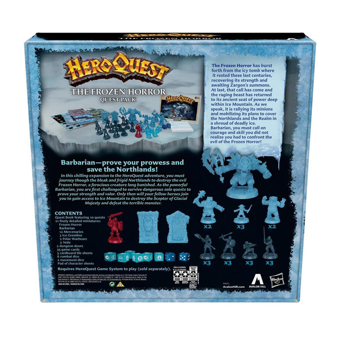 HeroQuest Frozen Horror Quest Pack (utvidelse til HeroQuest)