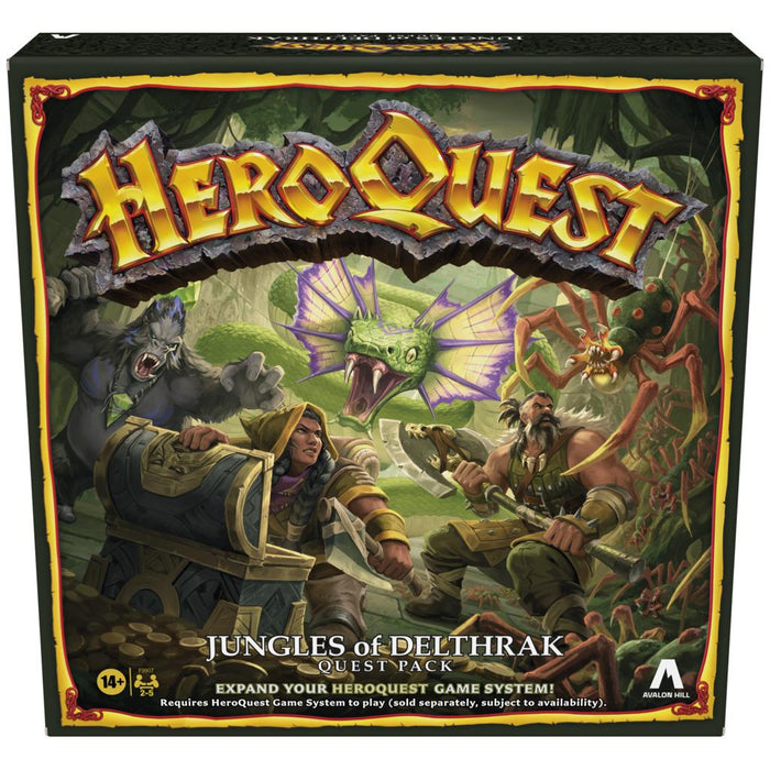 HeroQuest Jungles of Delthrak Quest Pack (utvidelse til HeroQuest)