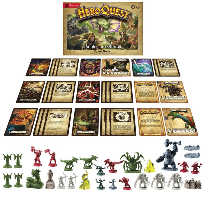 HeroQuest Jungles of Delthrak Quest Pack (utvidelse til HeroQuest)