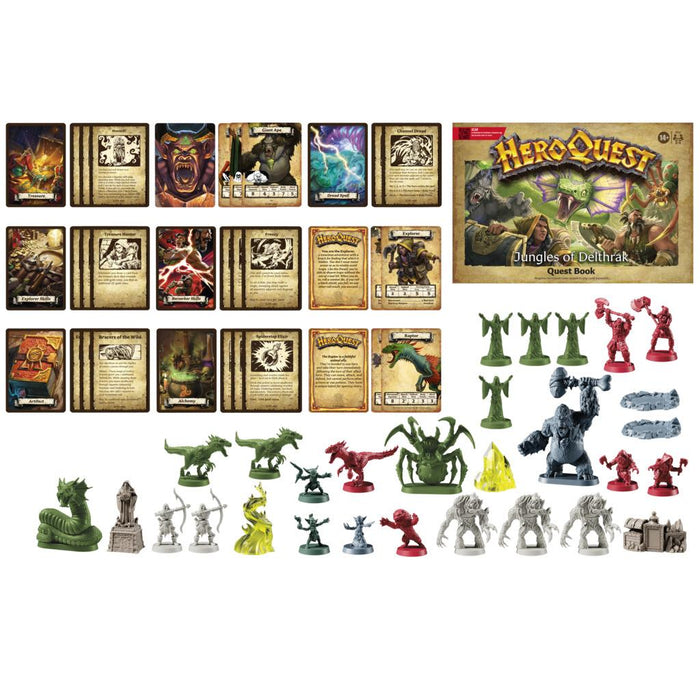 HeroQuest Jungles of Delthrak Quest Pack (utvidelse til HeroQuest)