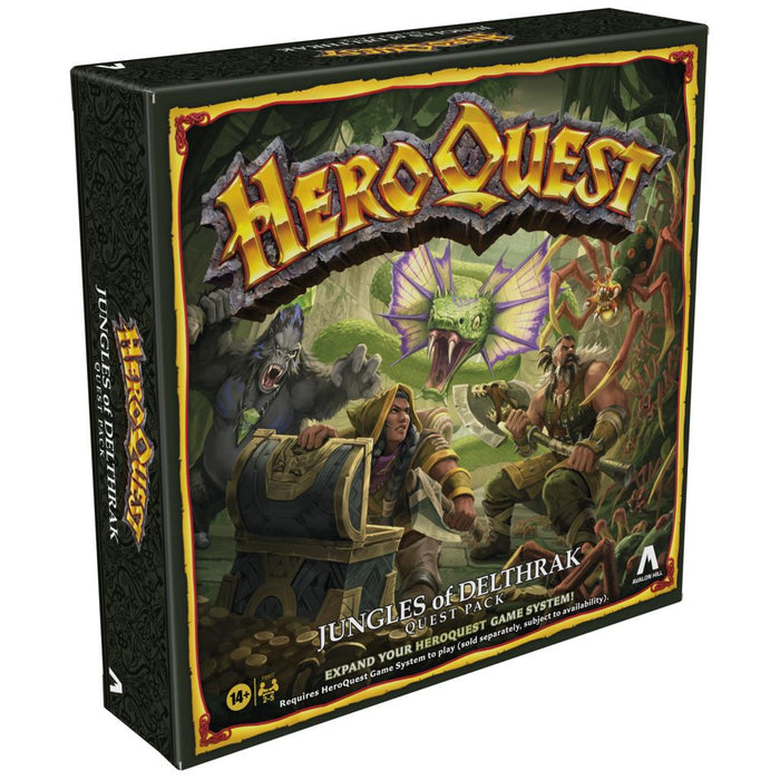 HeroQuest Jungles of Delthrak Quest Pack (utvidelse til HeroQuest)