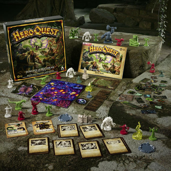 HeroQuest Jungles of Delthrak Quest Pack (utvidelse til HeroQuest)