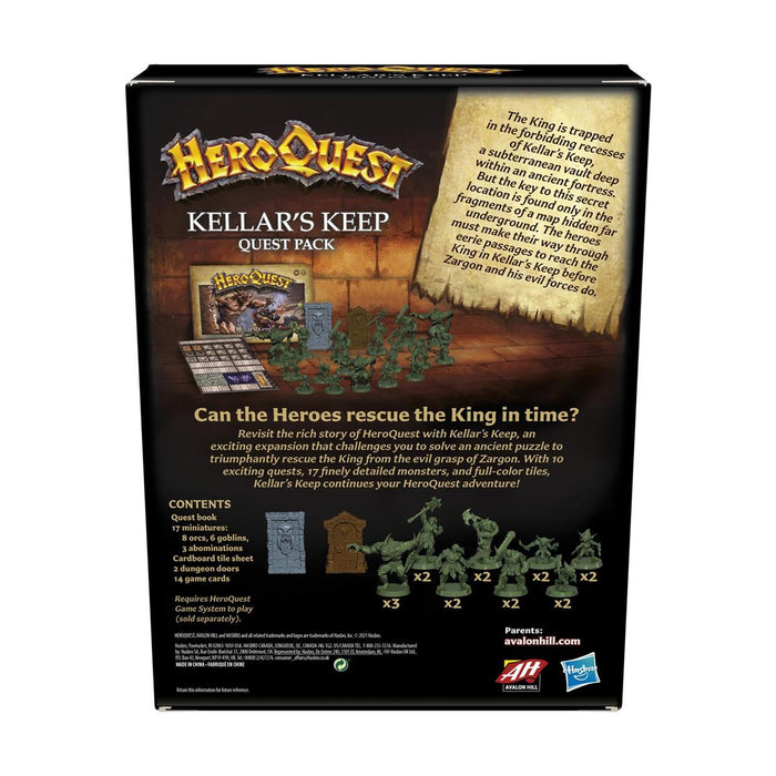 HeroQuest: Kellar's Keep Quest Pack (utvidelse til HeroQuest)