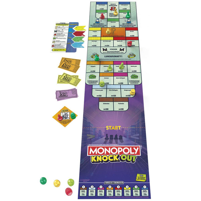 Monopoly Knockout (Norsk utgave)