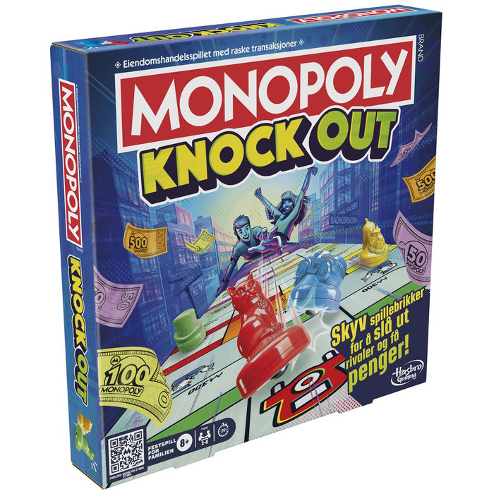 Monopoly Knockout (Norsk utgave)