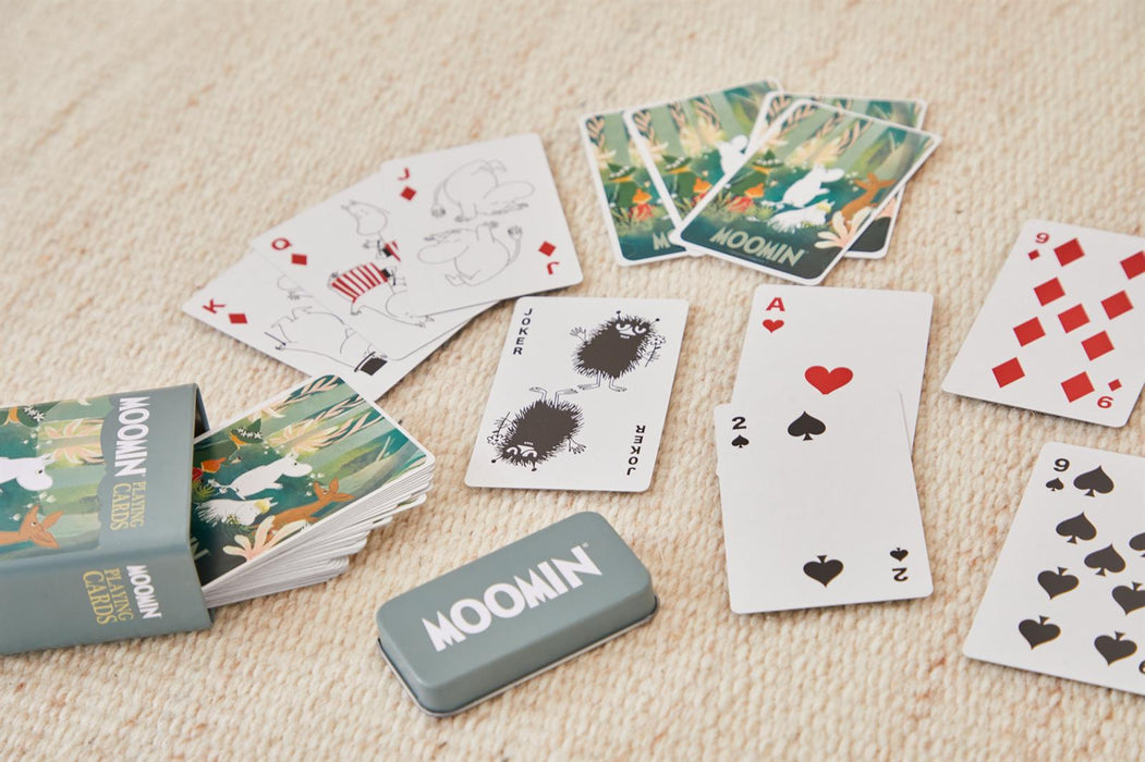 Mummitrollet kortstokk - Skogen (Moomin Playing Cards - Forest)