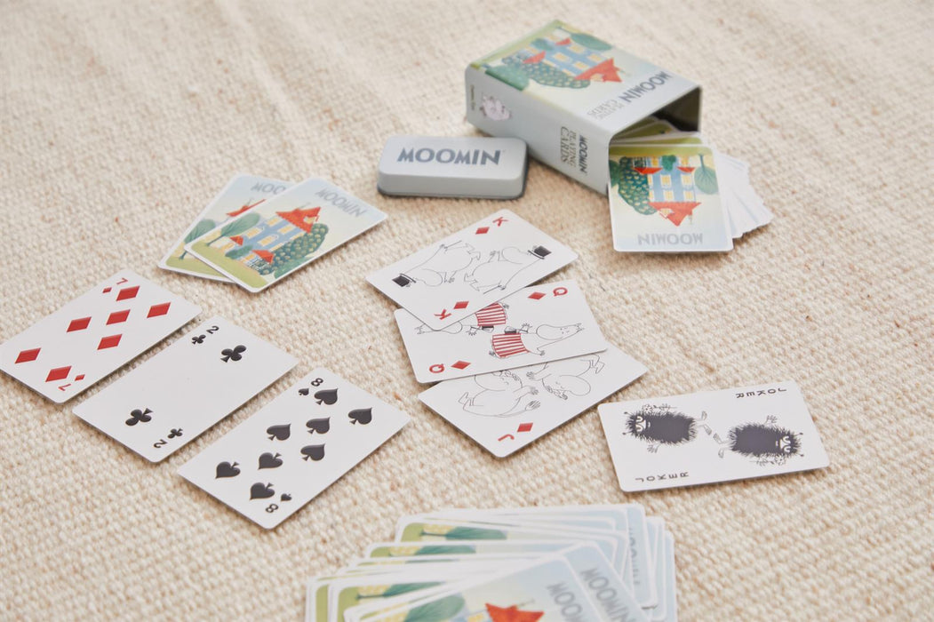 Mummitrollet kortstokk - Huset (Moomin Playing Cards - House)