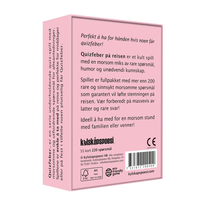 Quizfeber - På reisen